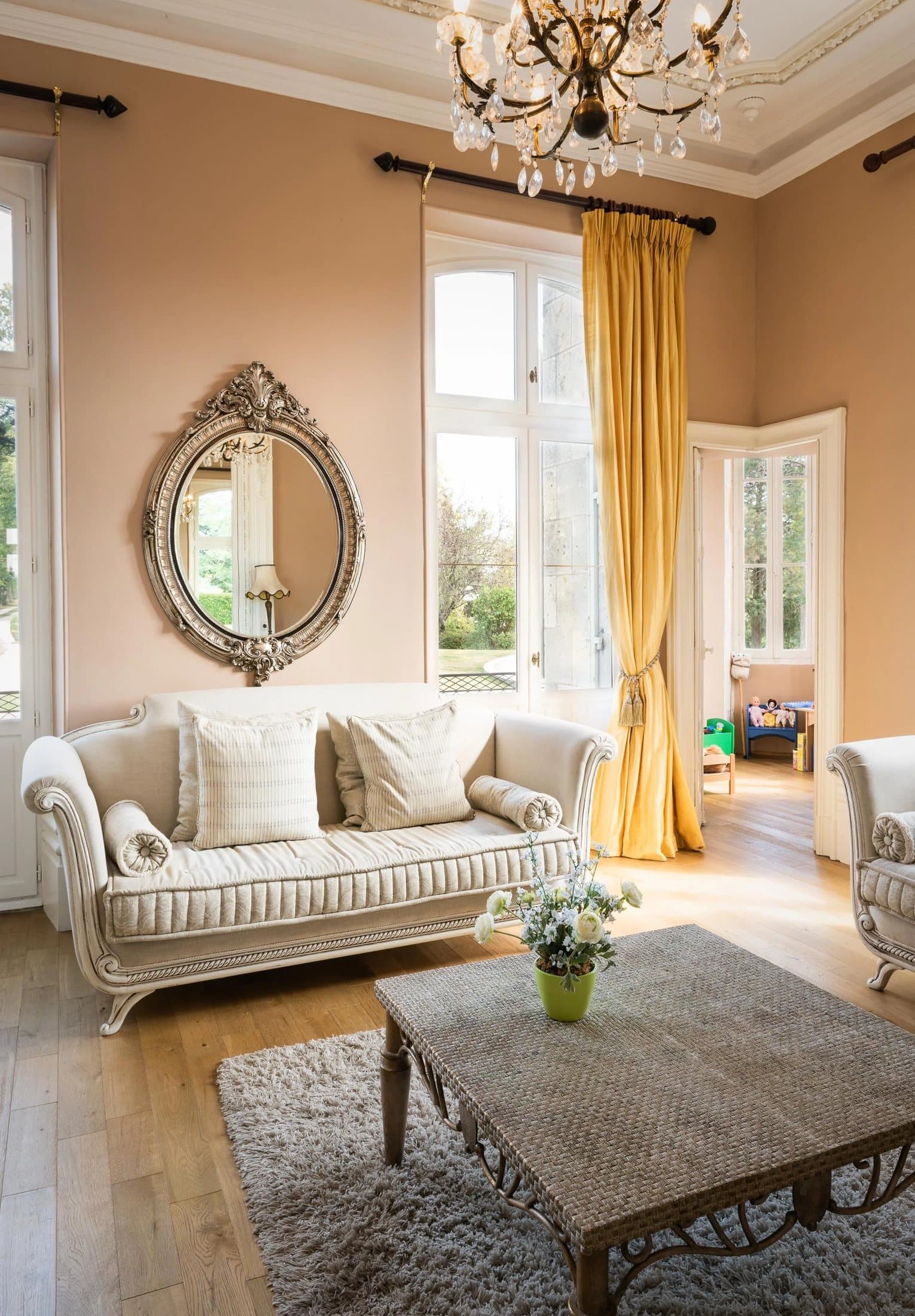 The drawing room